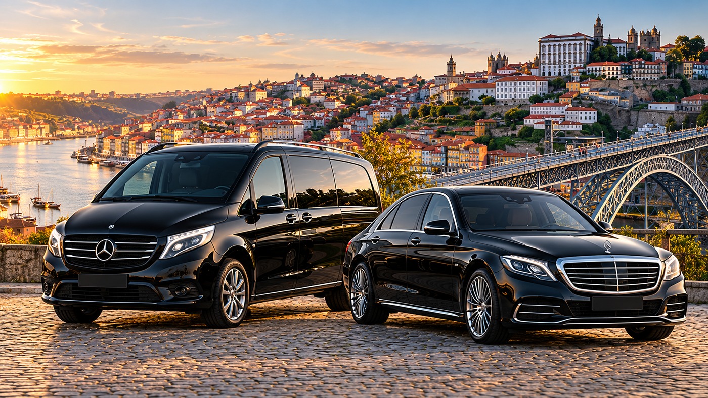 Mercedes Vito e automóvel de luxo para grupos e eventos